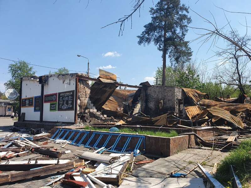 Оккупанты повредили 56 зданий.