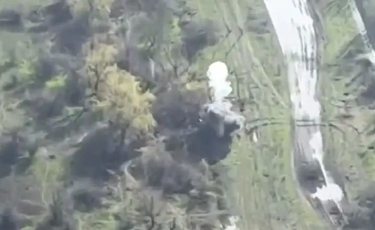 Бойцы били по оккупантам из минометов М224