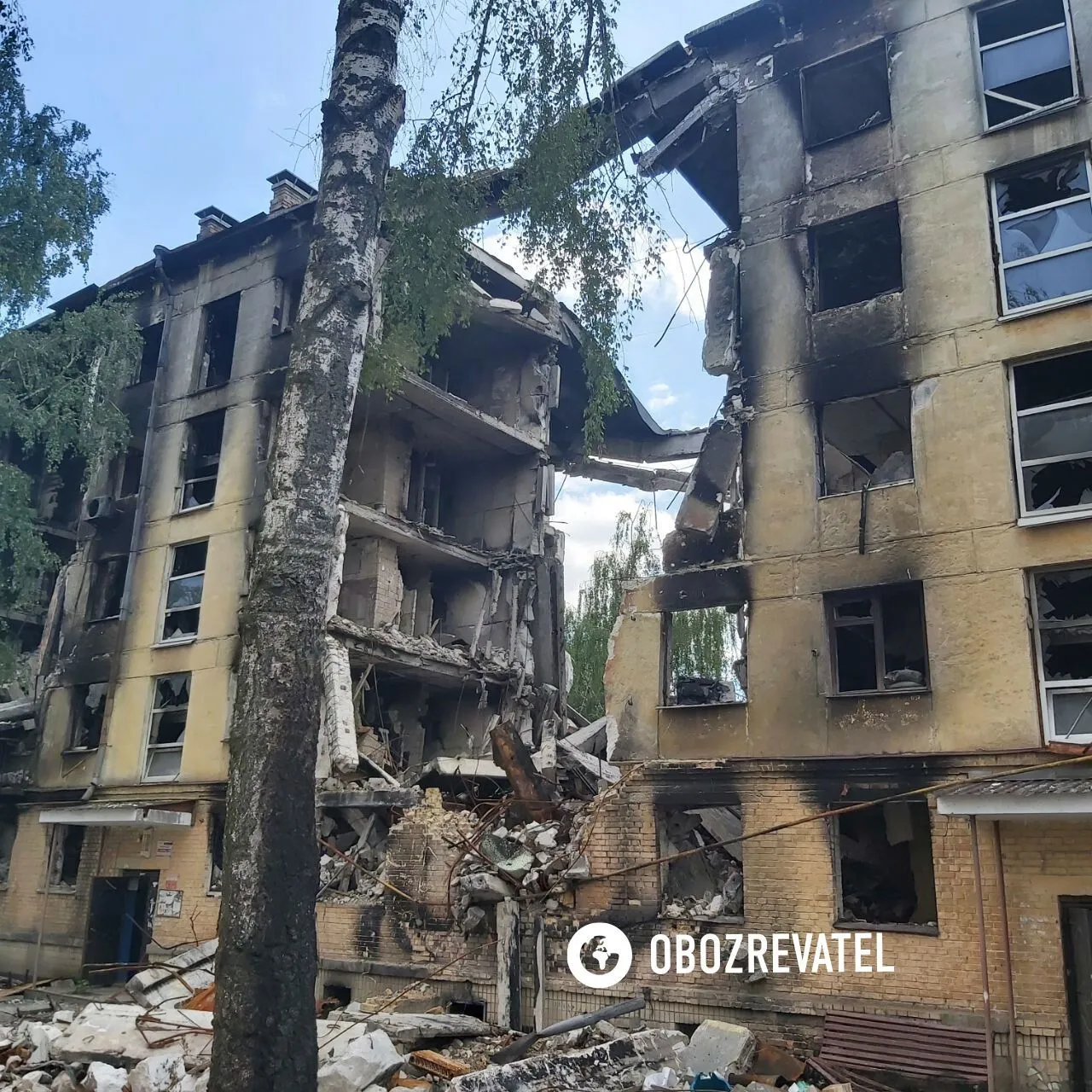 ’’Держали тушу свиньи на балконе’’: как выглядит район Гостомеля, где ’’гостили’’ кадыровцы dqxikeidqxiqqeant