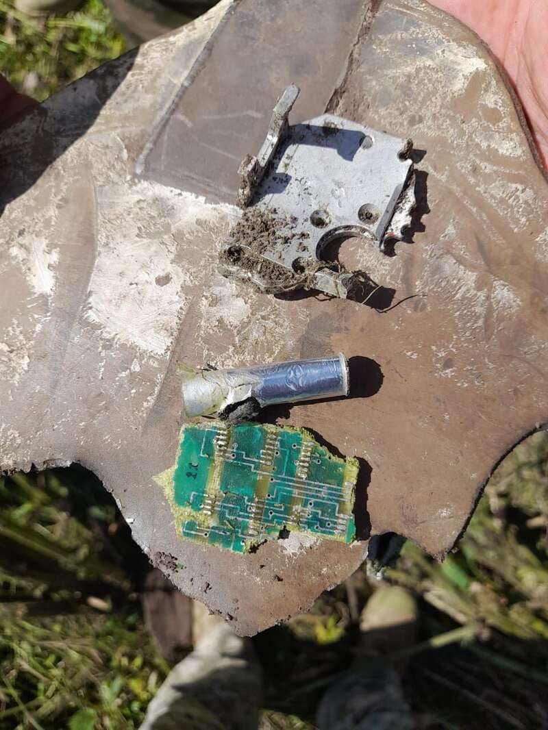 Самолет Воздушных сил сбил вражескую ракету над Сумщиной. Фото