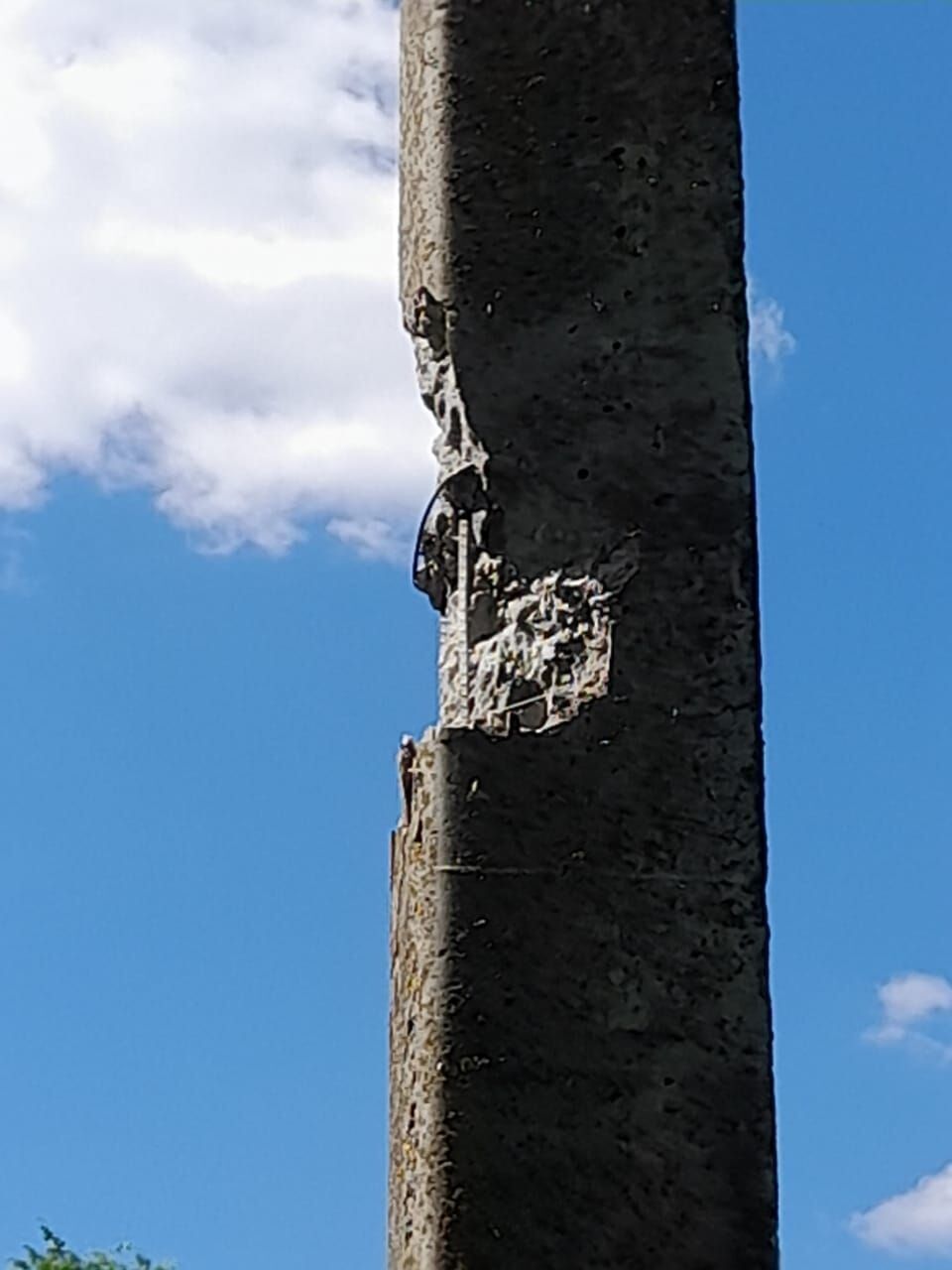 Самолет Воздушных сил сбил вражескую ракету над Сумщиной. Фото