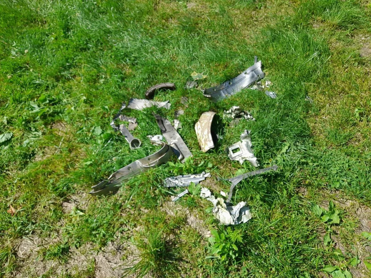 Самолет Воздушных сил сбил вражескую ракету над Сумщиной. Фото