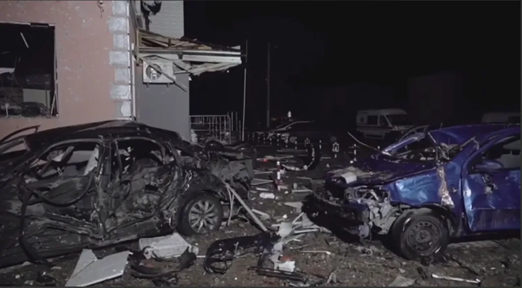 Уничтожены в результате удара РФ гражданские авто