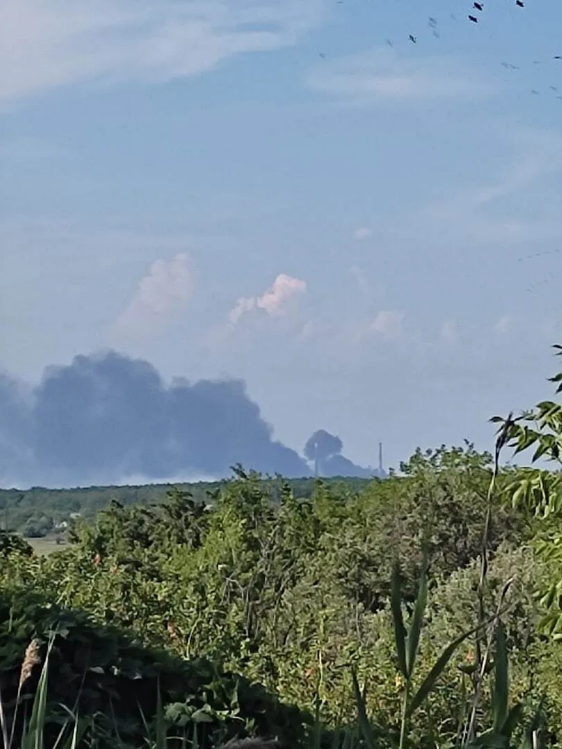 Пожар на ТЭС dqxikeidqxiqqeant