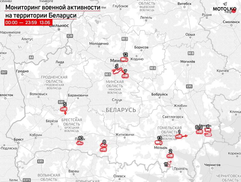 Беларусь у границы с Украиной разместила эшелон новых гаубиц, - мониторинговая группа dqxikeidqxitkant