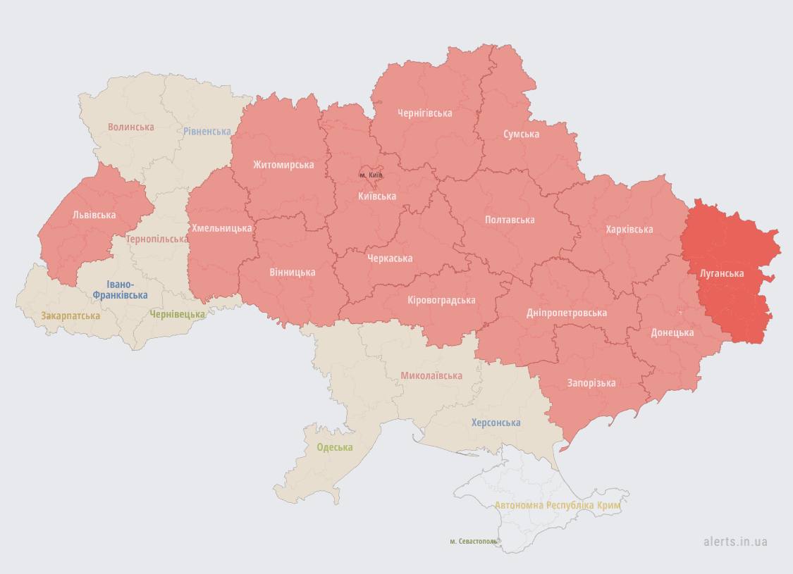 В Киеве звучит воздушная тревога во время визита Макрона, Шольца и Драги dqxikeidqxitkant