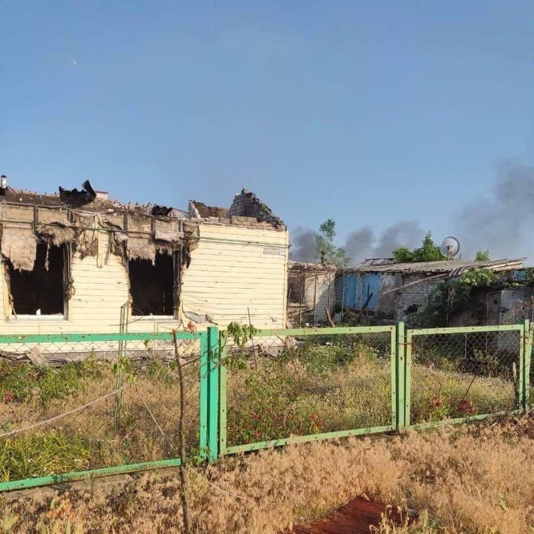 Разрушения в результате вражеских обстрелов