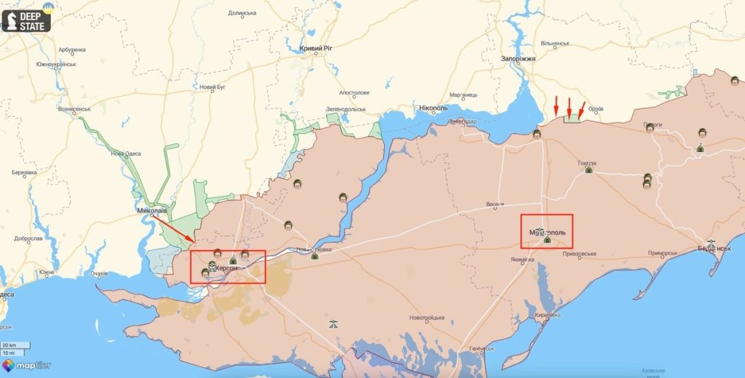 карта расположение сил, карта всу dqxikeidqxiqqeant