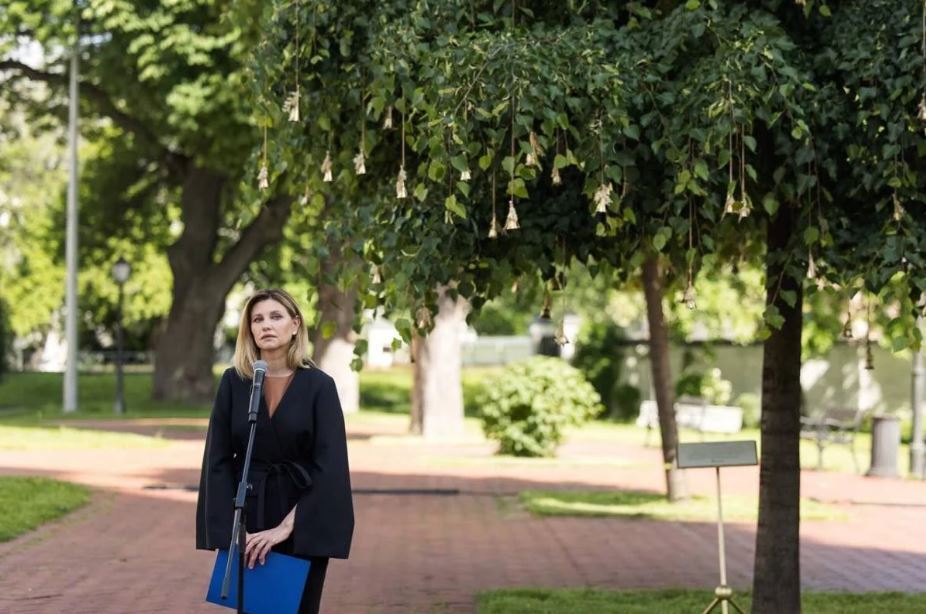 В Киеве почтили память детей, погибших в результате войны в Украине. Фото dqxikeidqxitkant