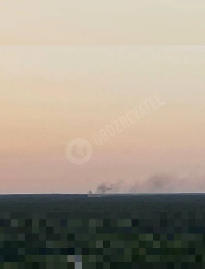 Возле Броваров прогремел взрыв. dqxikeidqxitkant