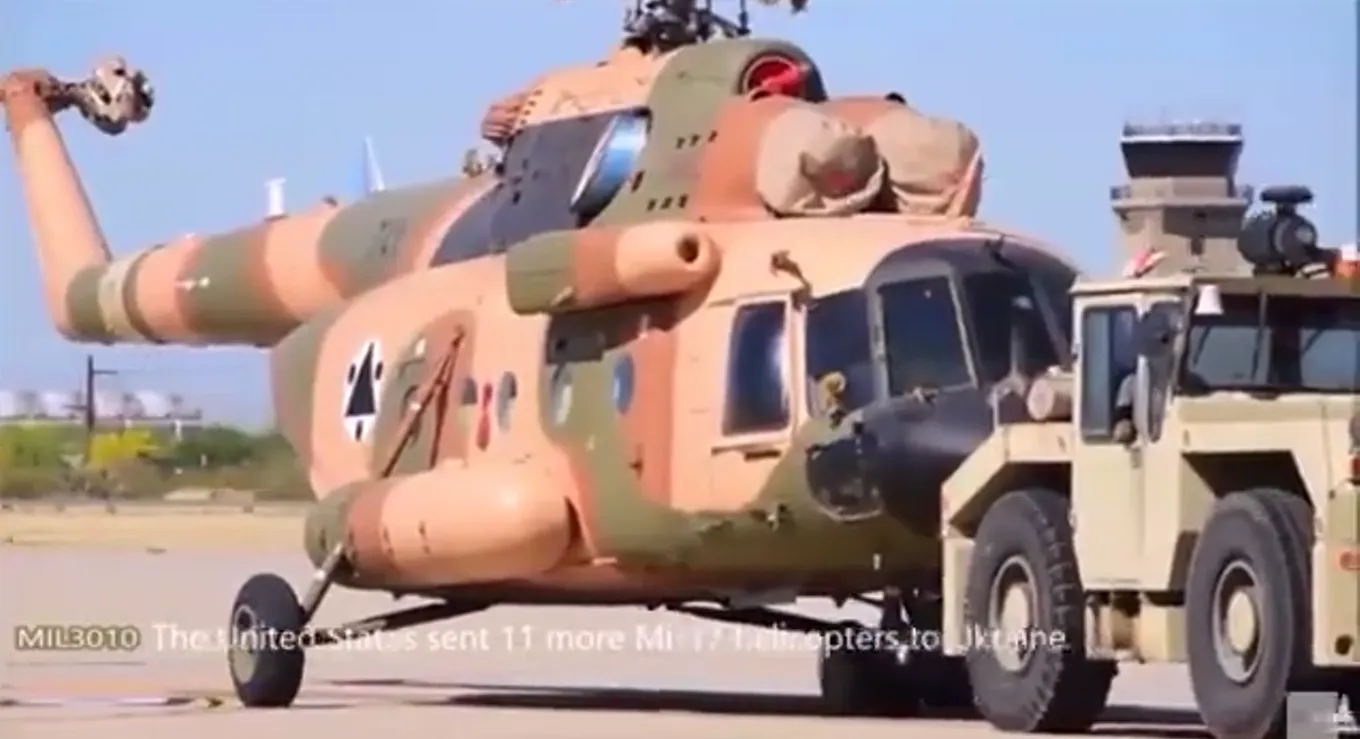 Речь идет про 11 вертолетов