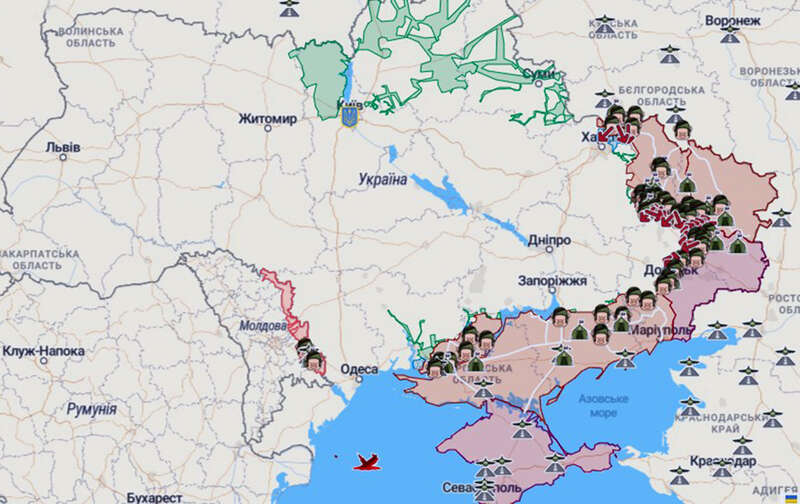 Карта боевых действий на сегодня: какая ситуация на фронте сейчас dqxikeidqxitkant