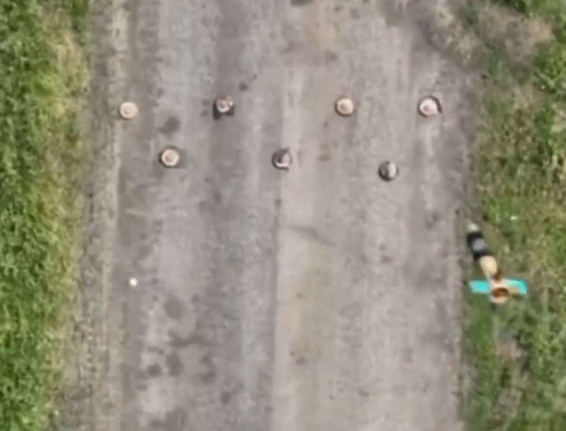 Оккупанты заминировали дорогу dqxikeidqxitkant