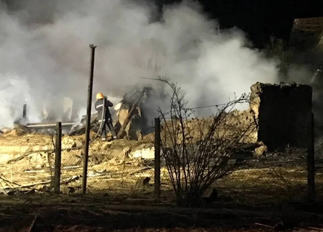 Кадры с места ракетного удара РФ под Одессой