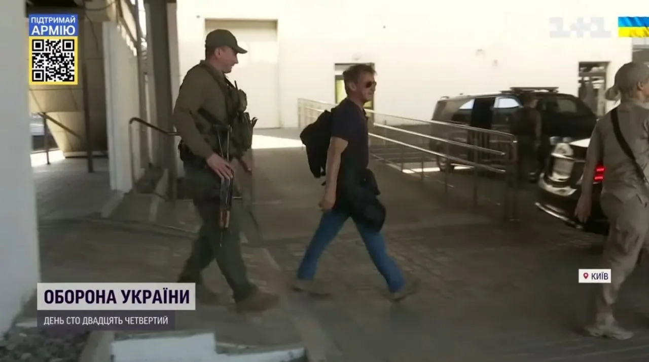 Шон Пенн в Украине. dqxikeidqxitkant