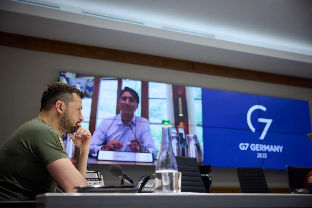 Зеленский выступил на саммите G7 dqxikeidqxiqqeant