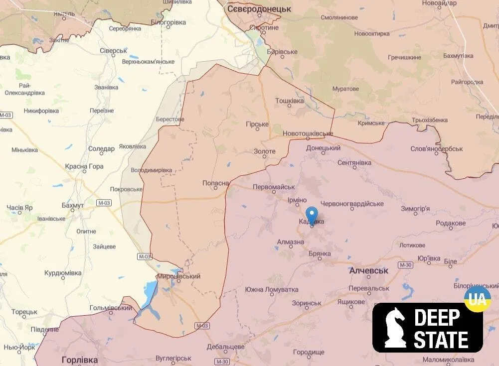 В оккупированной Кадиевке раздались взрывы