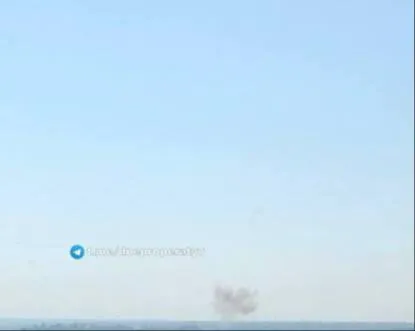 Взрывы в небе над Днепром