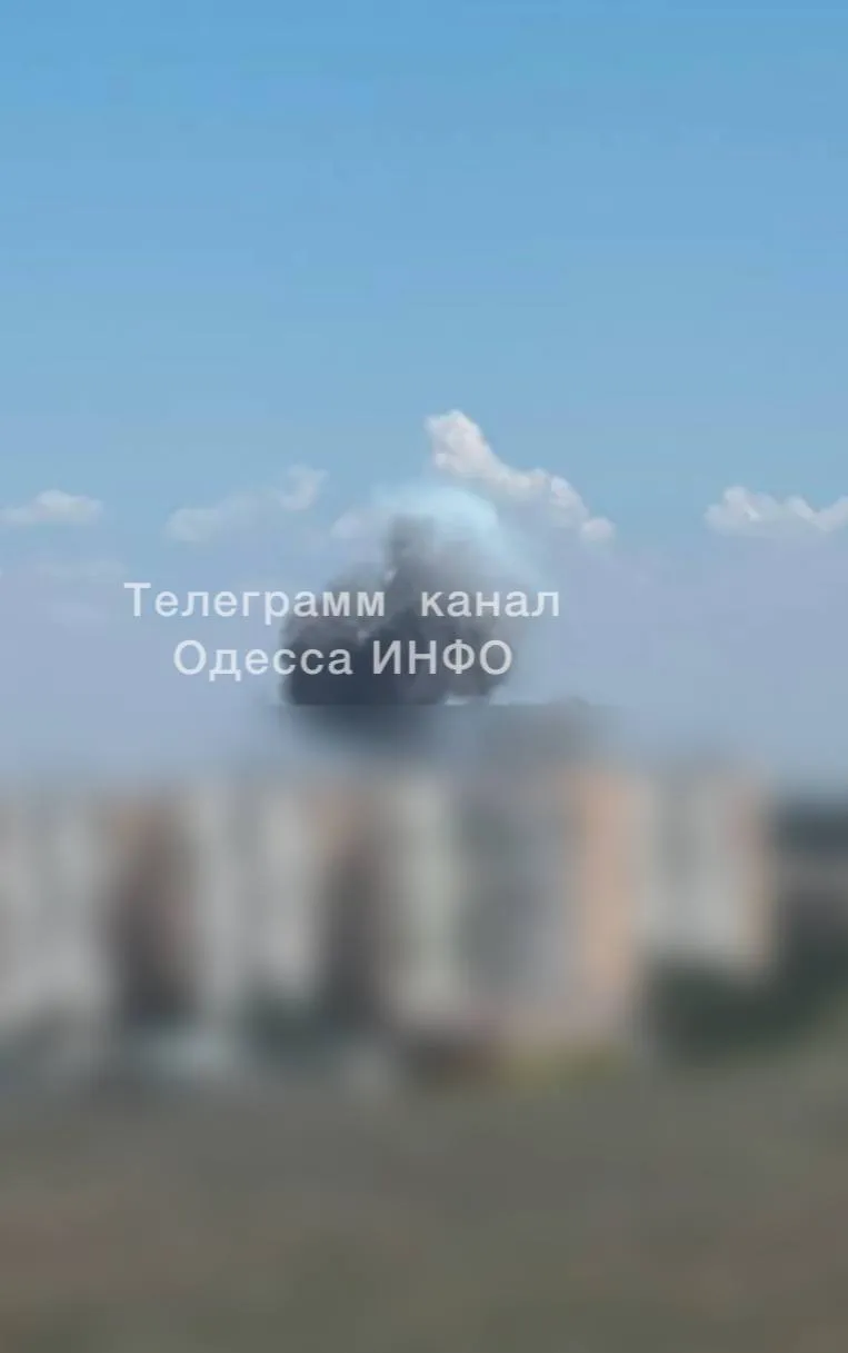 Одесситы видят дым