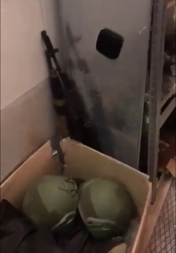 Правоохранители нашли аммуницию.