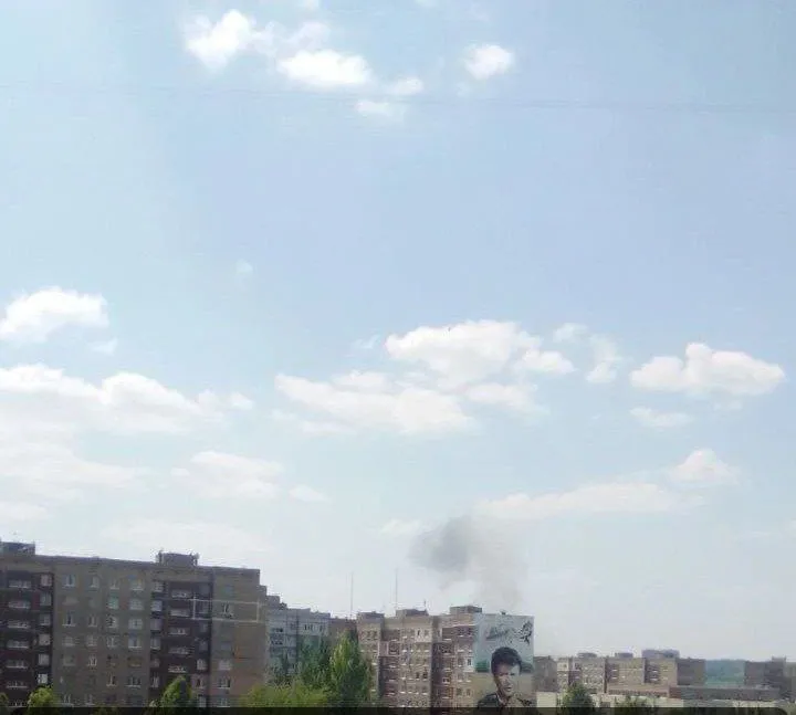 Дым над Краматорском