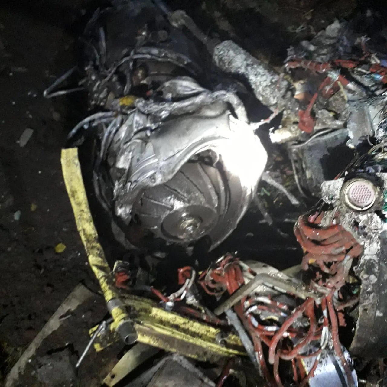 Обломки российской ракеты