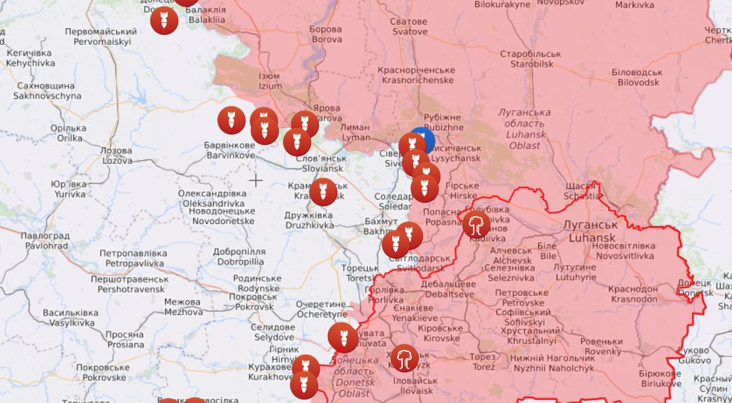 Карта войны в Украине: какая ситуация на фронтах на 9 июля