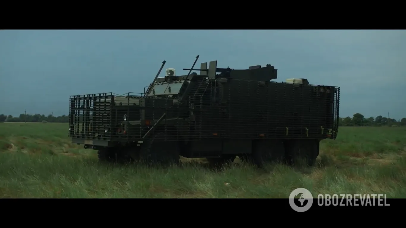 Морские пехотинцы ВСУ показали броневики Mastiff в действии