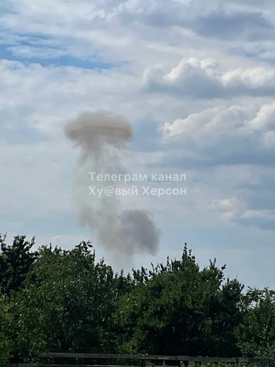 В оккупированном Херсоне прогремел мощный взрыв dqxikeidqxiqqeant