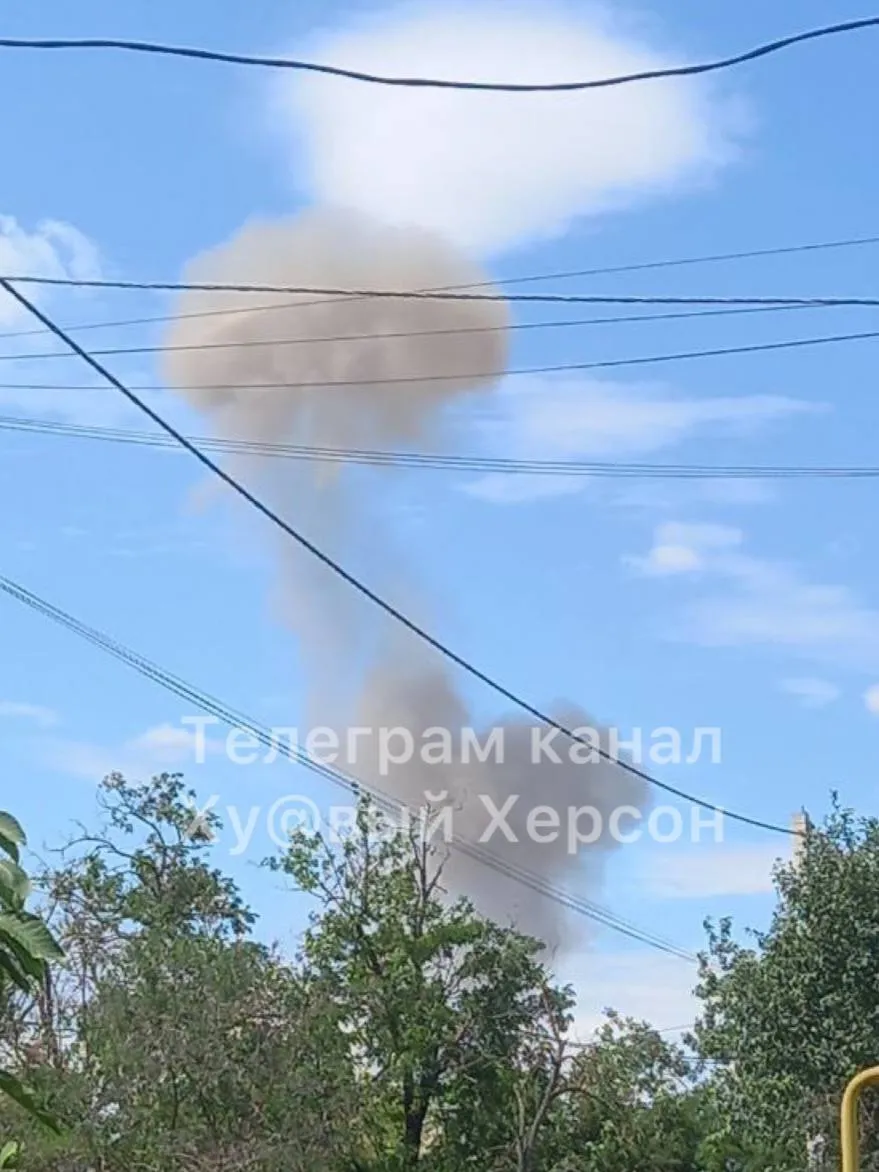 В оккупированном Херсоне прогремел мощный взрыв
