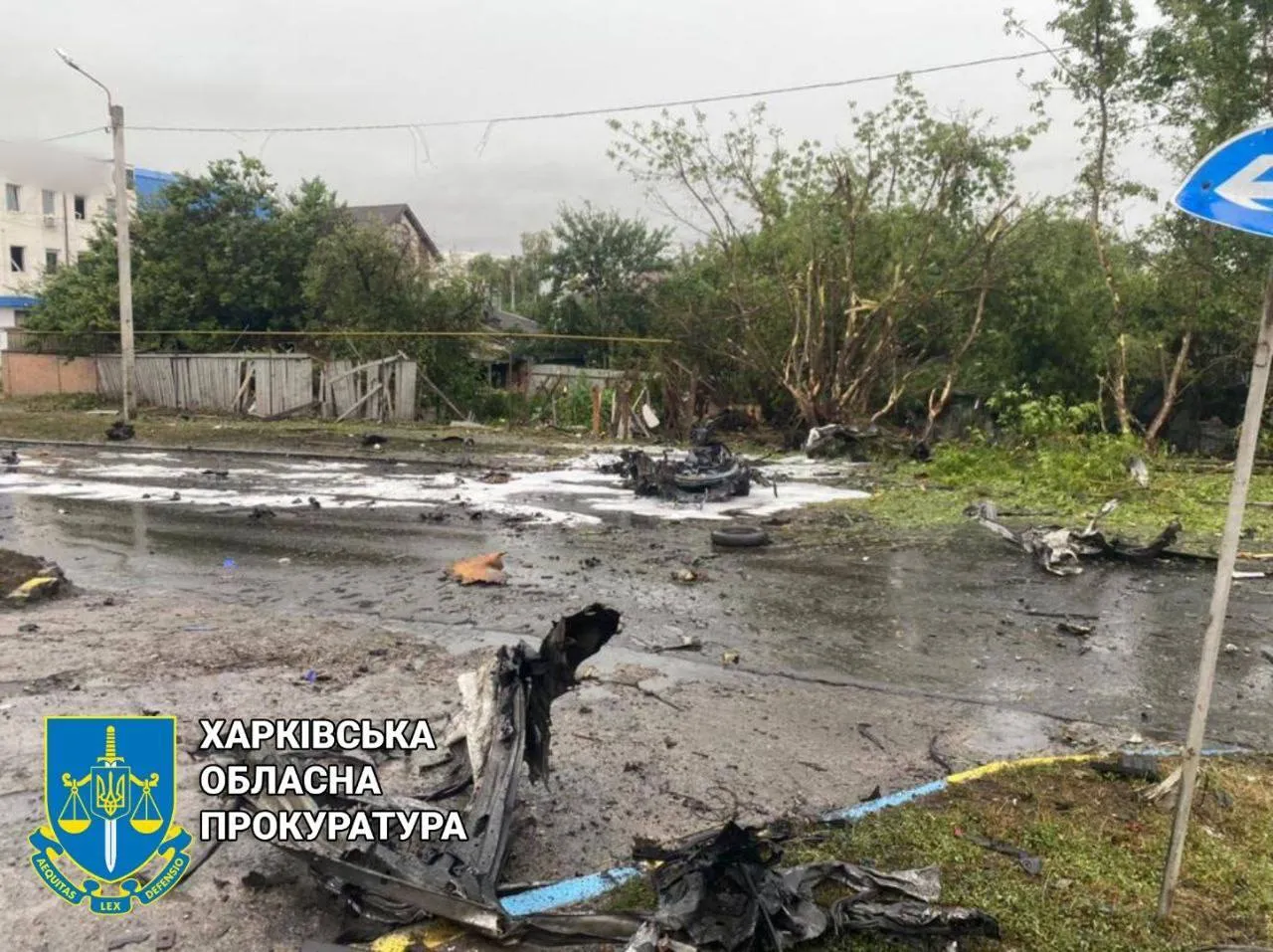 Авто полностью сгорело.