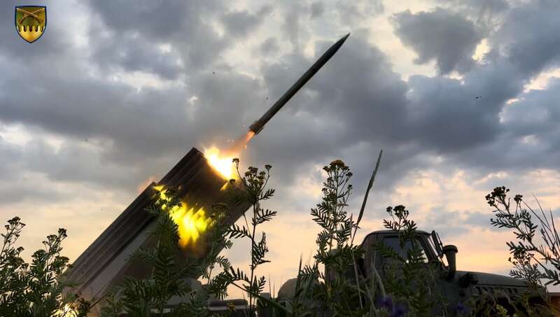 Работа "Града" по российским захватчикам