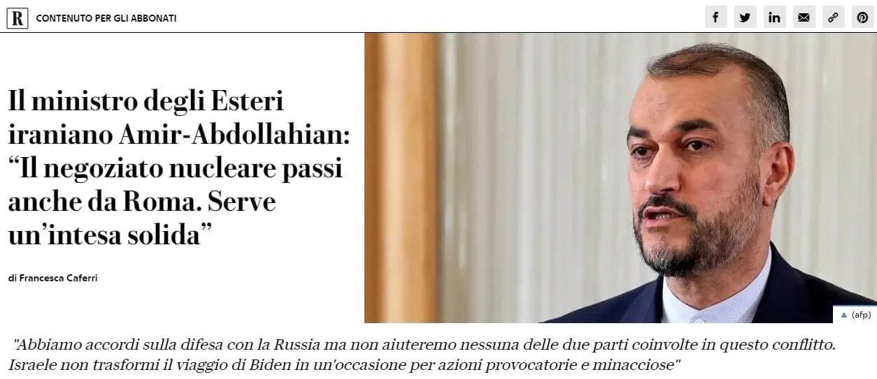 В Иране заявили, что не будут поставлять России оружие dqxikeidqxiqqeant