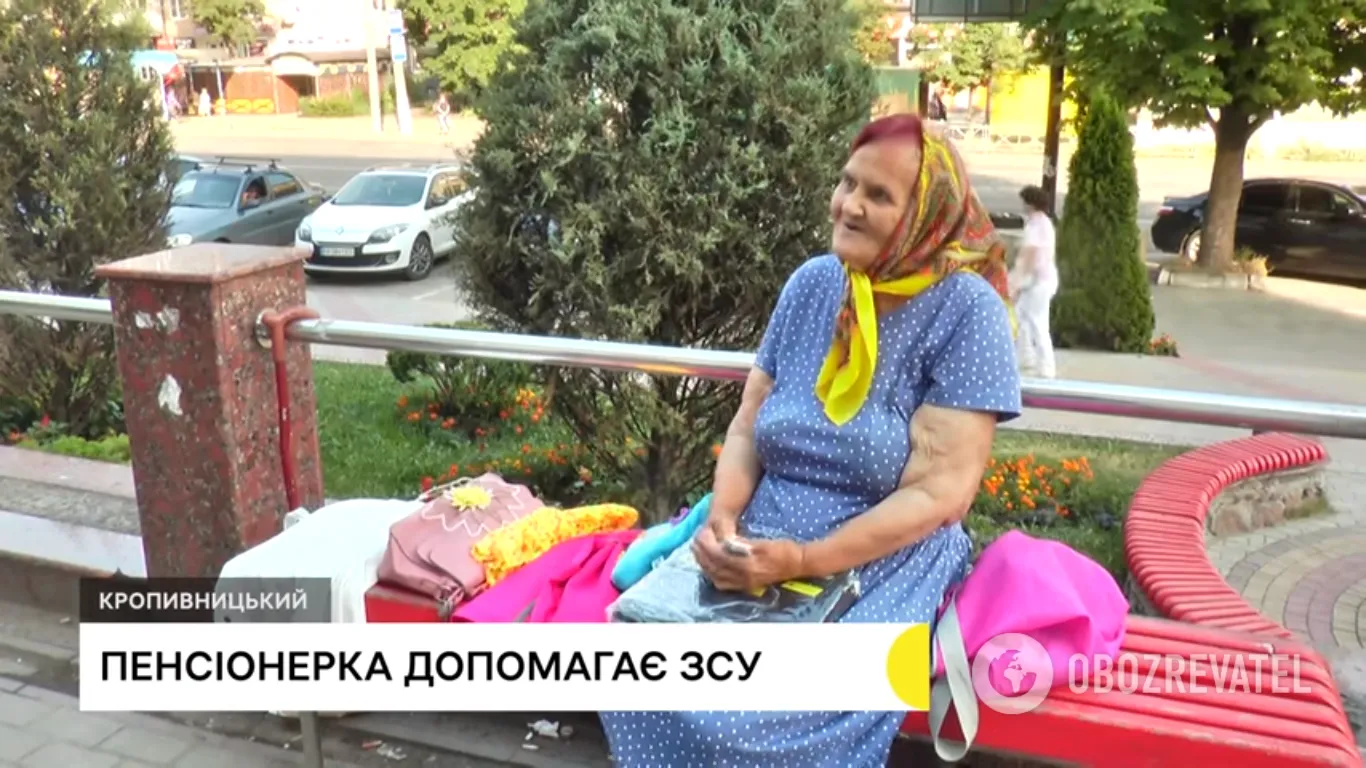 82-летняя пенсионерка из Кропивницкого Лидия Домрова продает вещи, чтобы покупать военным носки dqxikeidqxitkant