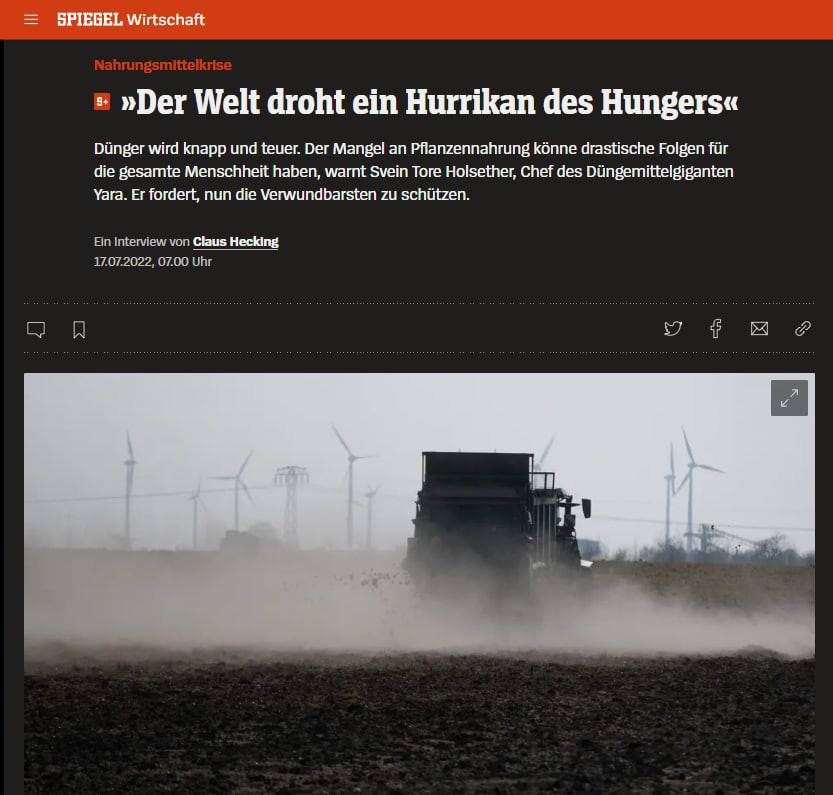 В мире прогнозируют "ураган голода" dqxikeidqxitkant