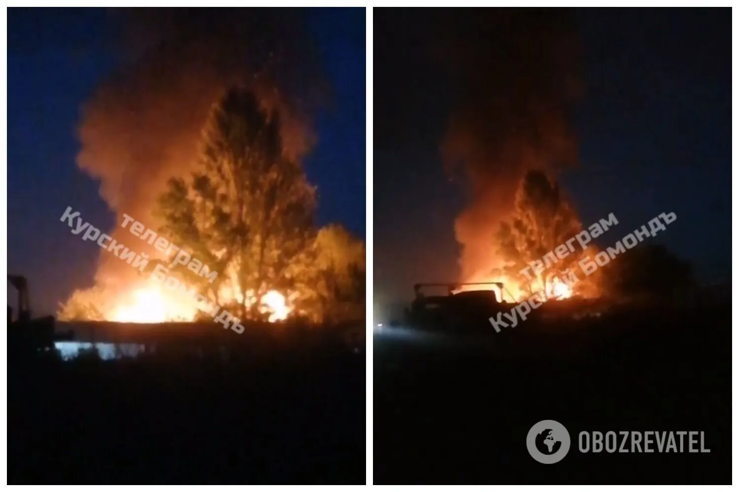 В Курской области прибавилось работы пожарным