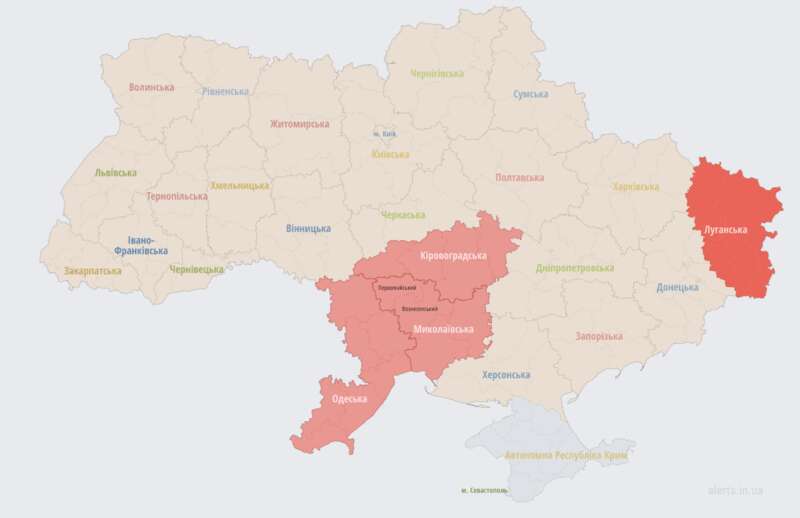 В Николаеве прогремели взрывы во время воздушной тревоги dqxikeidqxitkant