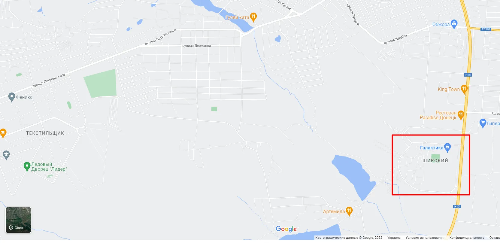 Хутор Широкий знаходиться на схід від району Текстильник і на південь від Ленінського району dqxikeidqxitkant