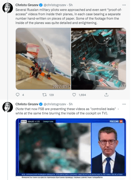 російські пілоти, спецоперація Росії, кадри ФСБ