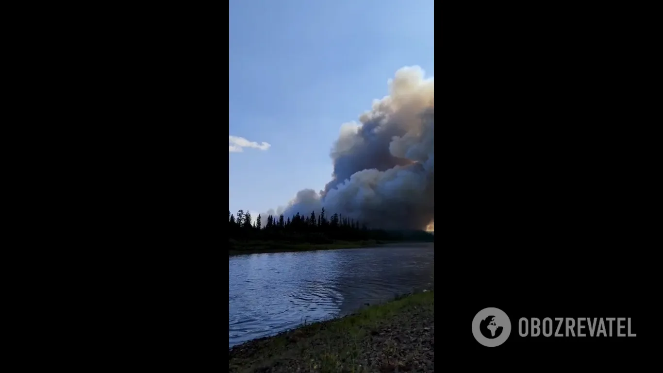 У Якутії вирують потужні лісові пожежі dqxikeidqxiqqeant