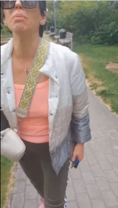 Росіянка зізналася, що має довідку. dqxikeidqxiqqeant