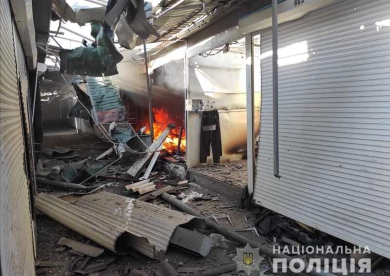 Фото - наслідки обстрілу Бахмута dqxikeidqxitkant