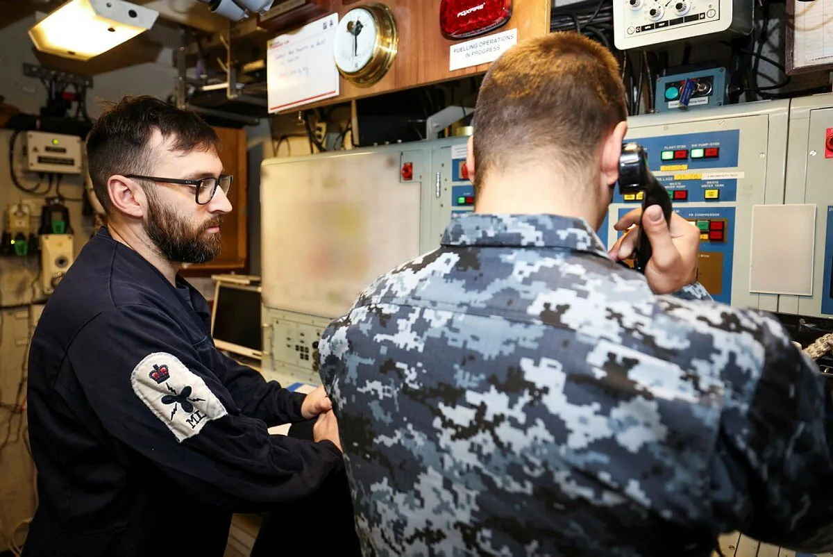 Учения моряков из Украины в Британии