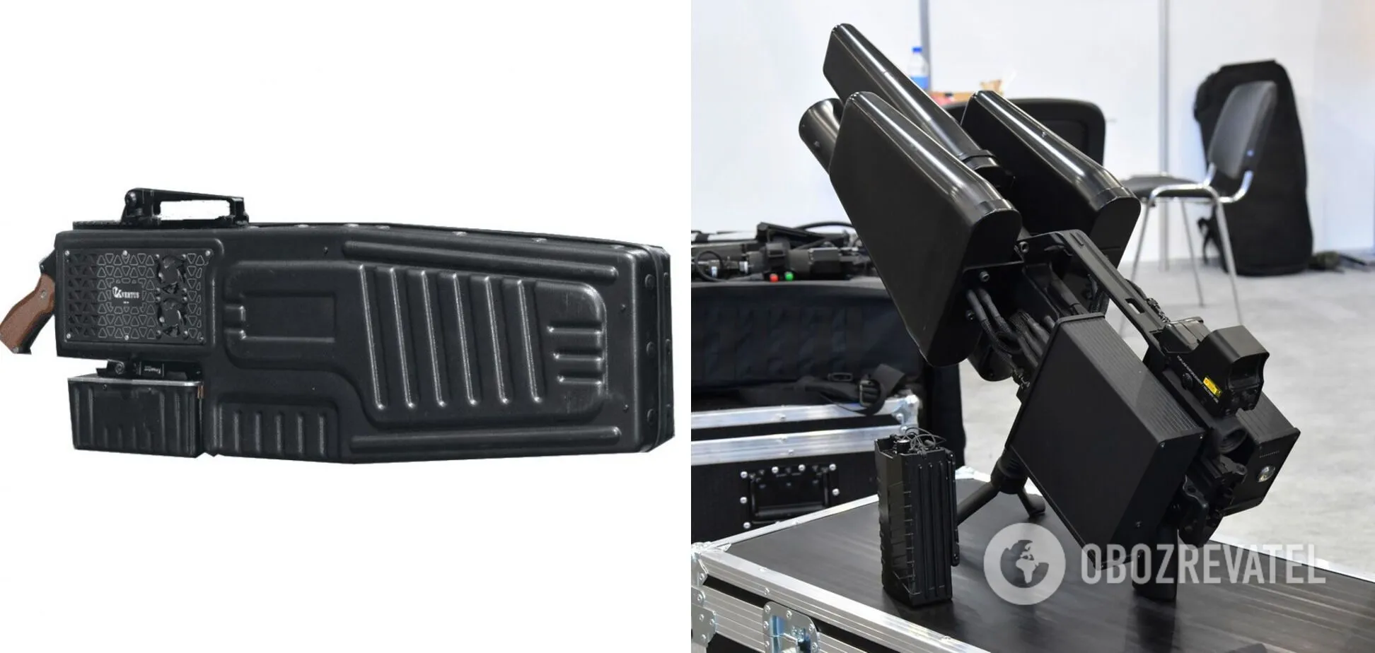 Слева – KVSG-6; справа – EDM4S