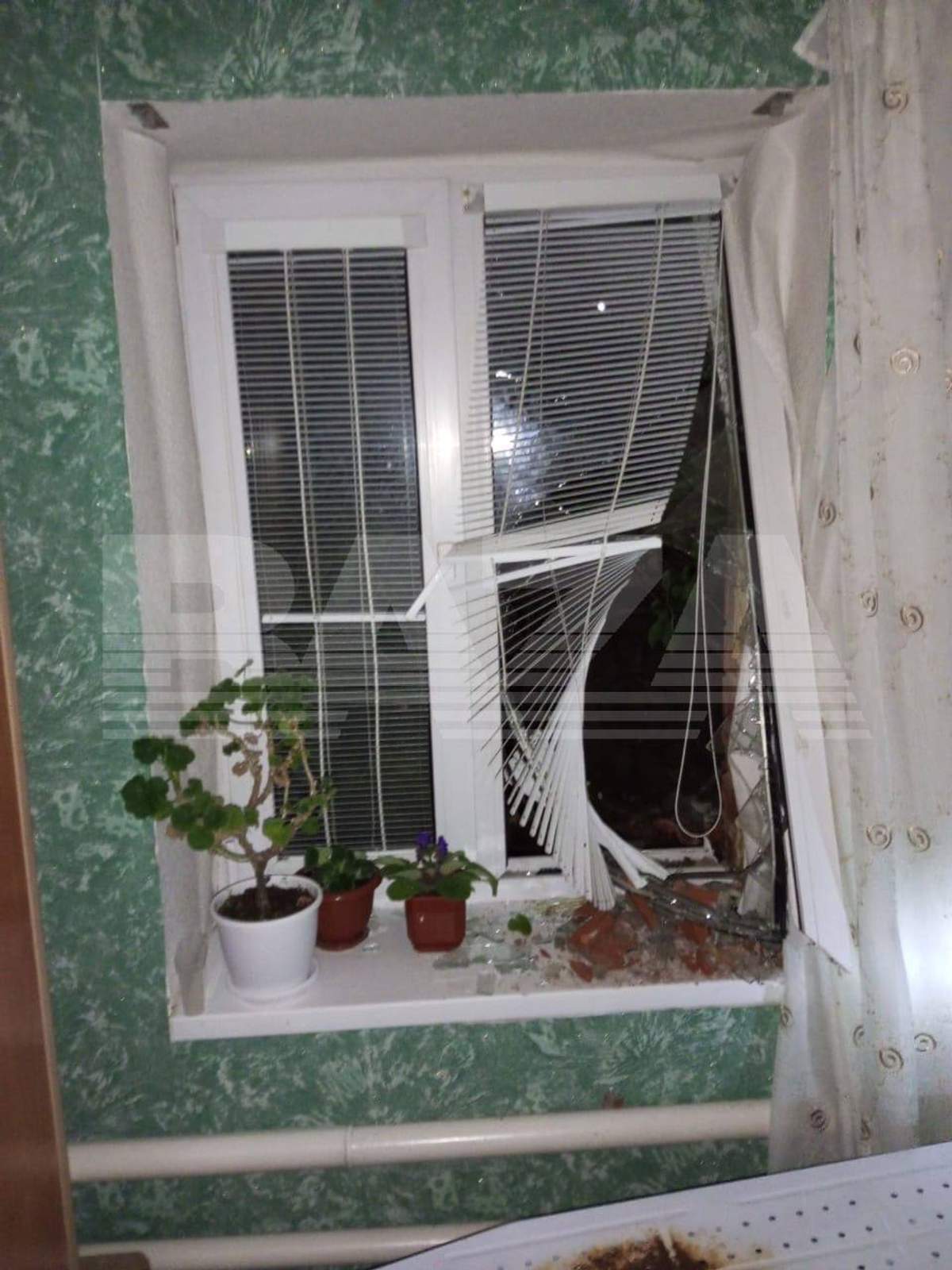 Дом теперь почти полностью разрушен