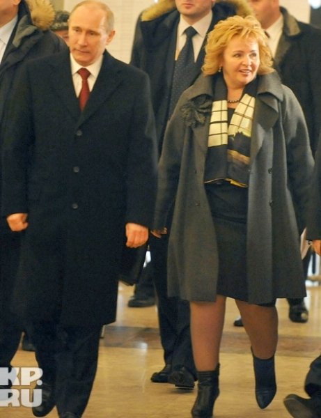 Володимир Путін, Людмила Путіна, дружина Путін