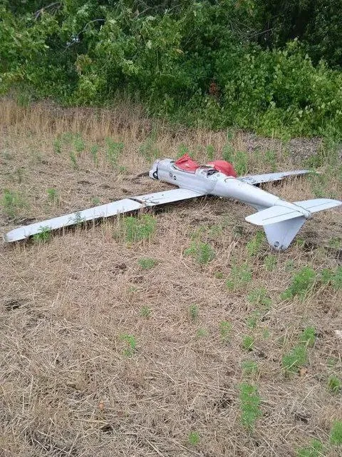 Збитий російський безпілотник dqxikeidqxiqxxant
