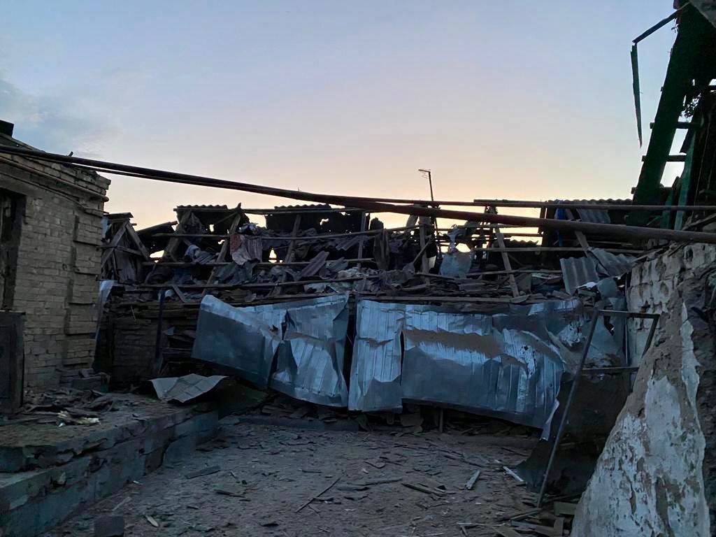 Наслідки ворожого обстрілу