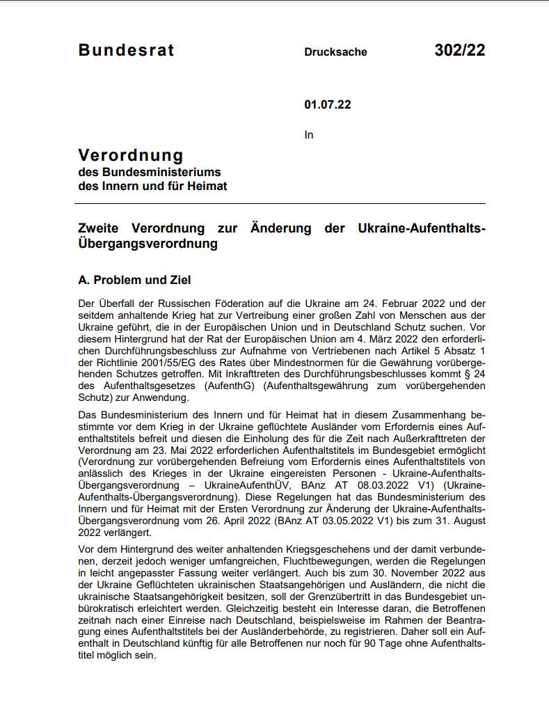 Заява німецької влади про зміни у правилах перебування для українців dqxikeidqxiqqeant