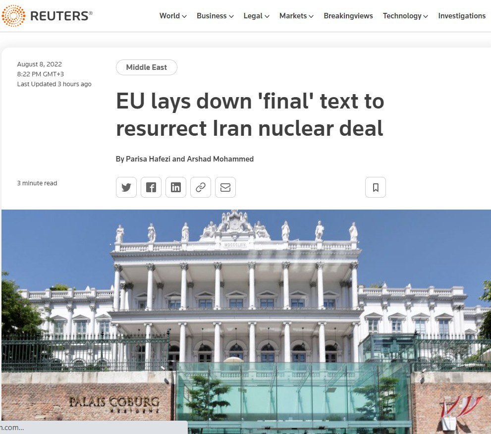 Скриншот с Reuters dqxikeidqxitkant